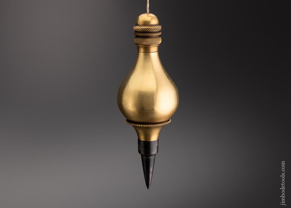 Stunning Brass & Steel Plumb Bob - EXCELSIOR 96644