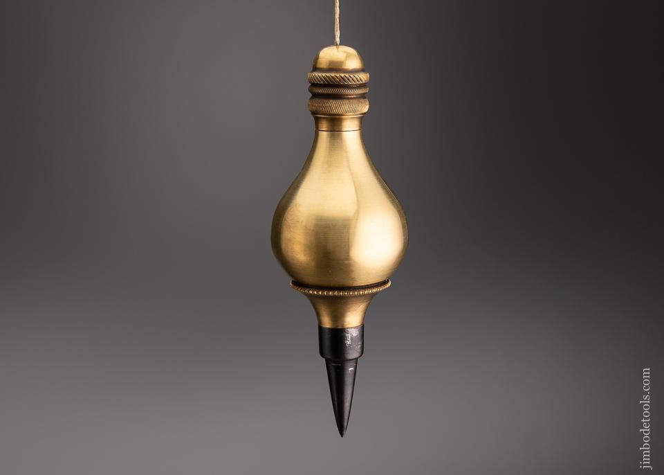 Stunning Brass & Steel Plumb Bob - EXCELSIOR 96644