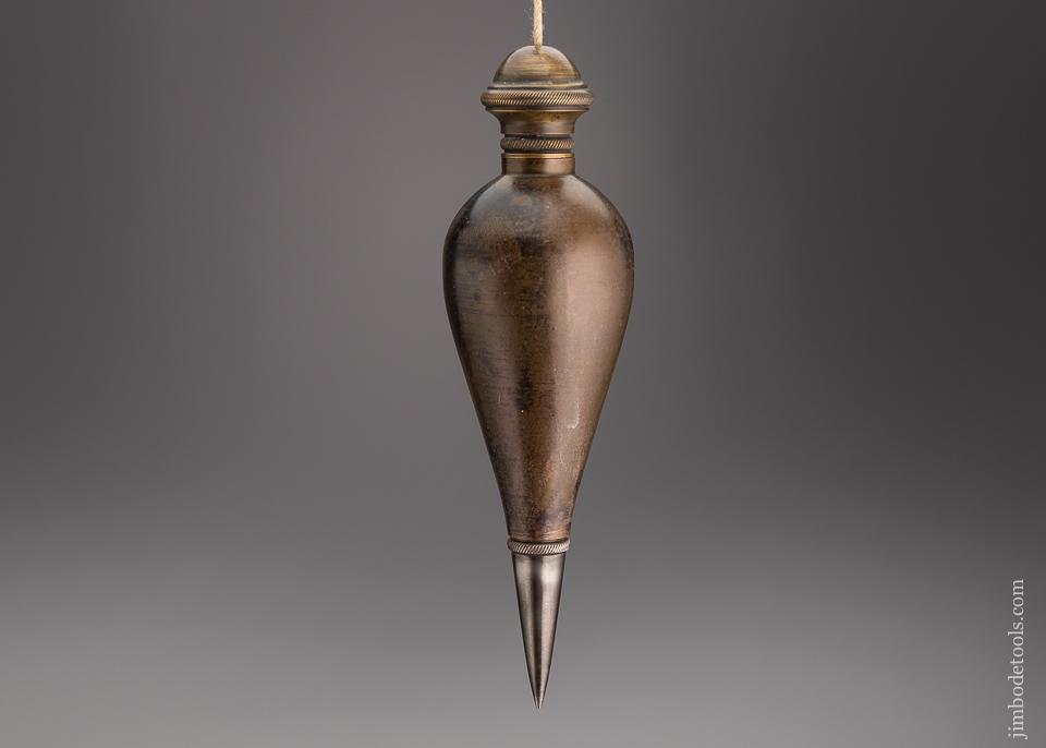 Exquisite Brass & Steel Plumb Bob - EXCELSIOR 96645