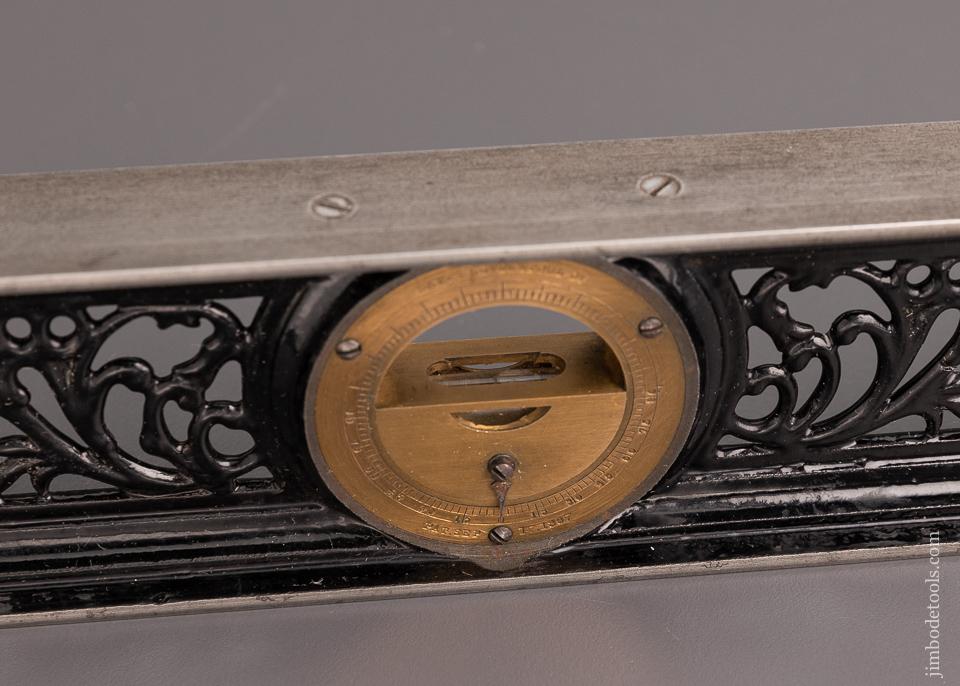 Unheard of DAVIS No. 2 Iron Filigree Inclinometer Mint in Box - EXCELSIOR 96707