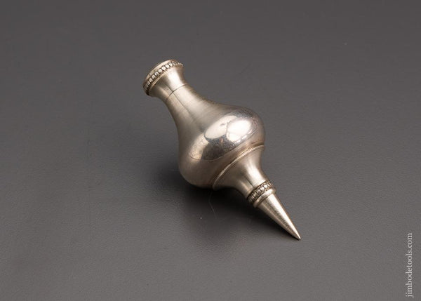 Solid STERLING SILVER Plumb Bob - EXCELSIOR 96861