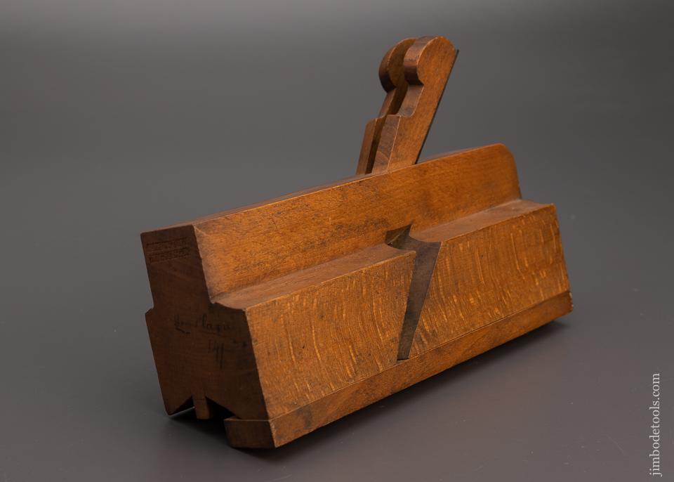 Dead Mint D.R. BARTON Double Iron Paneled Door Plane - EXCELSIOR 97654