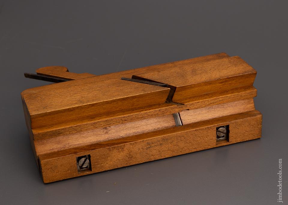 Dead Mint D.R. BARTON Double Iron Paneled Door Plane - EXCELSIOR 97654