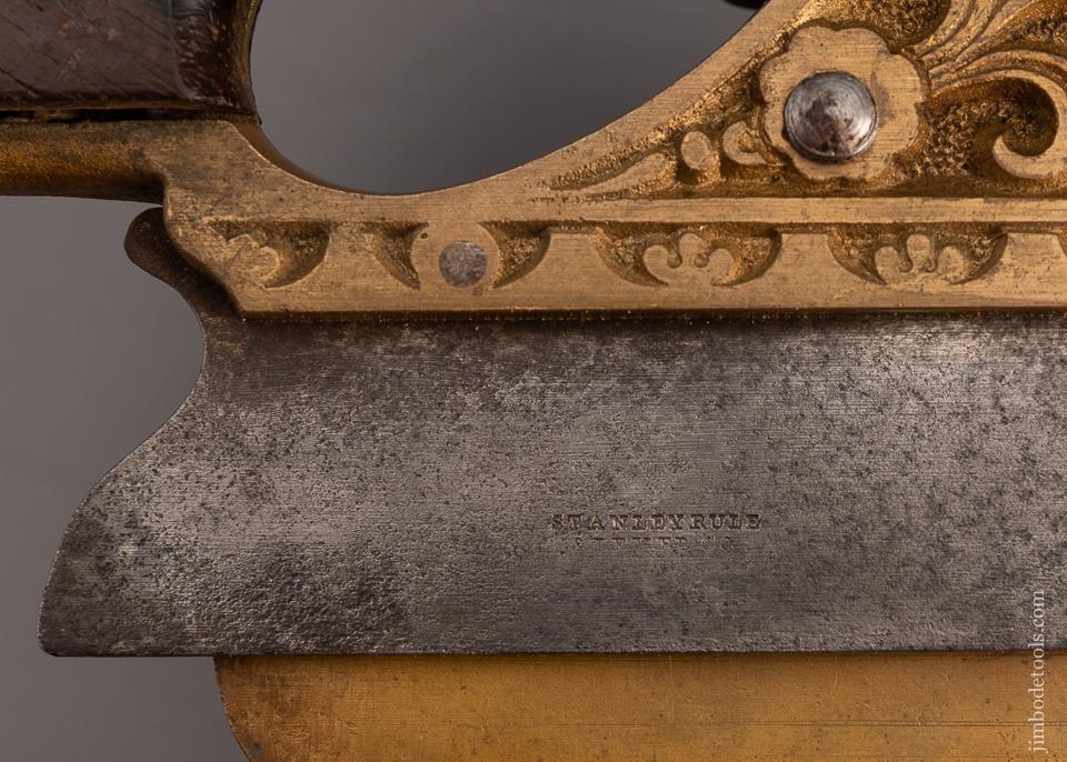 Rare and Fine STANLEY MILLER’S PATENT No. 44 Plow Plane in Gunmetal - EXCELSIOR 97663