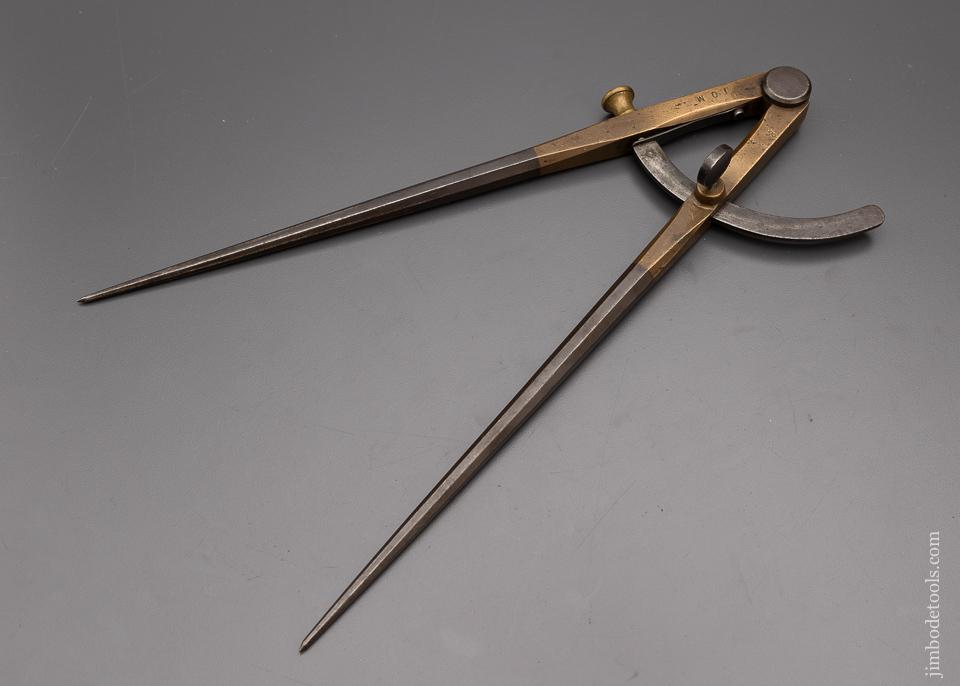 Remarkable Brass & Steel 14 Inch Dividers - EXCELSIOR 97939