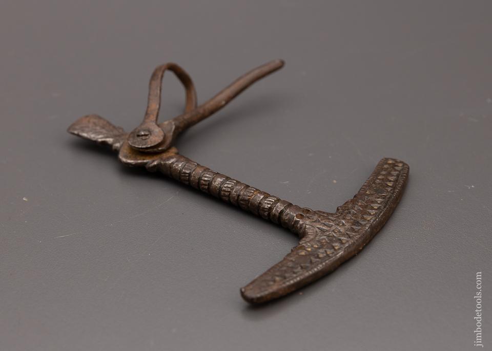 Fabulous 18th Century Flint Knapping Hammer with Flash Hole Pick - EXCELSIOR 97975