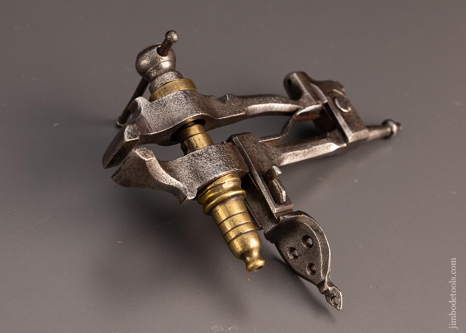 Spectacular Mini 18th Century Blacksmith’s Leg Vise - EXCELSIOR 98135