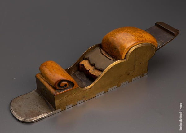 Gorgeous Gunmetal & Boxwood Miter Plane Large Size - 98149