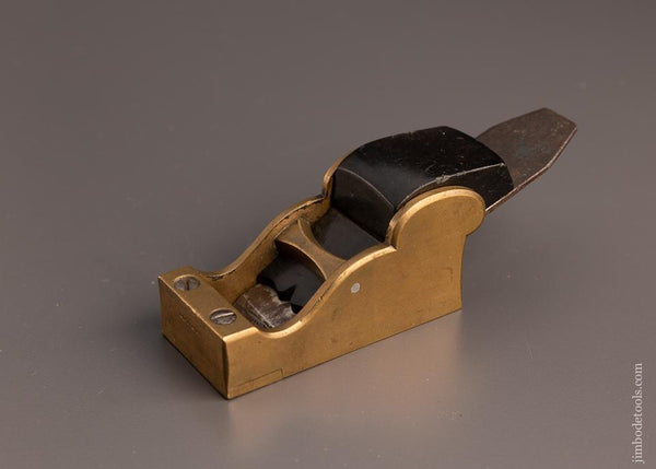 HOLTZAPFFEL Gunmetal and Ebony Chariot Plane - EXCELSIOR 98150