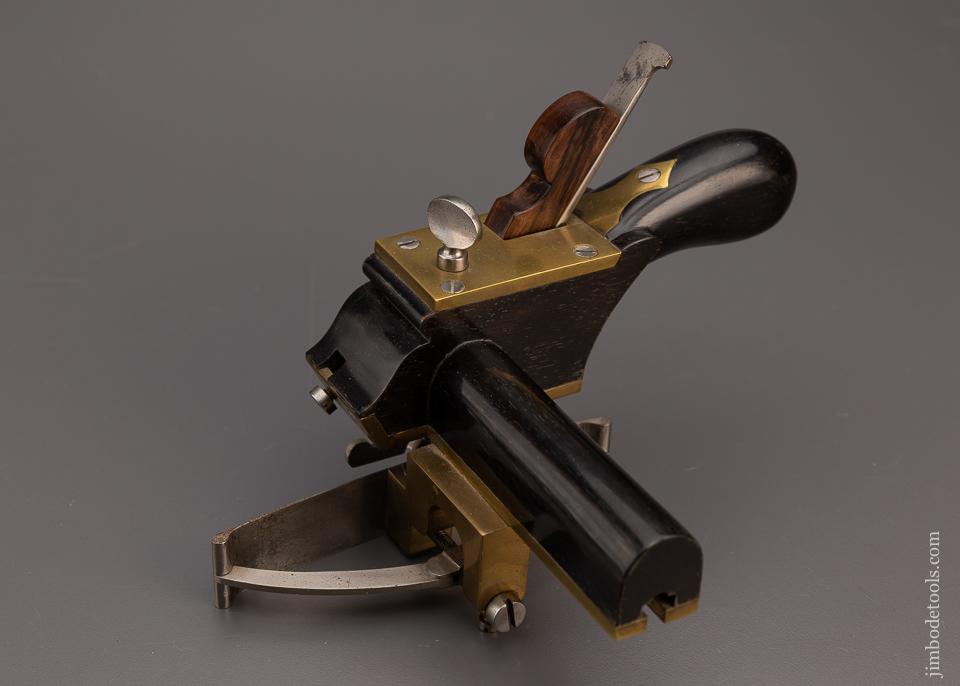 Spectacular Falconer Plow Plane in Ebony by ROB’T. BAKER -  EXCELSIOR 98156