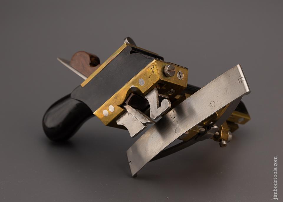 Spectacular Falconer Plow Plane in Ebony by ROB’T. BAKER -  EXCELSIOR 98156