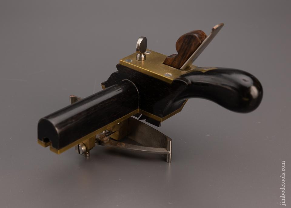 Spectacular Falconer Plow Plane in Ebony by ROB’T. BAKER -  EXCELSIOR 98156