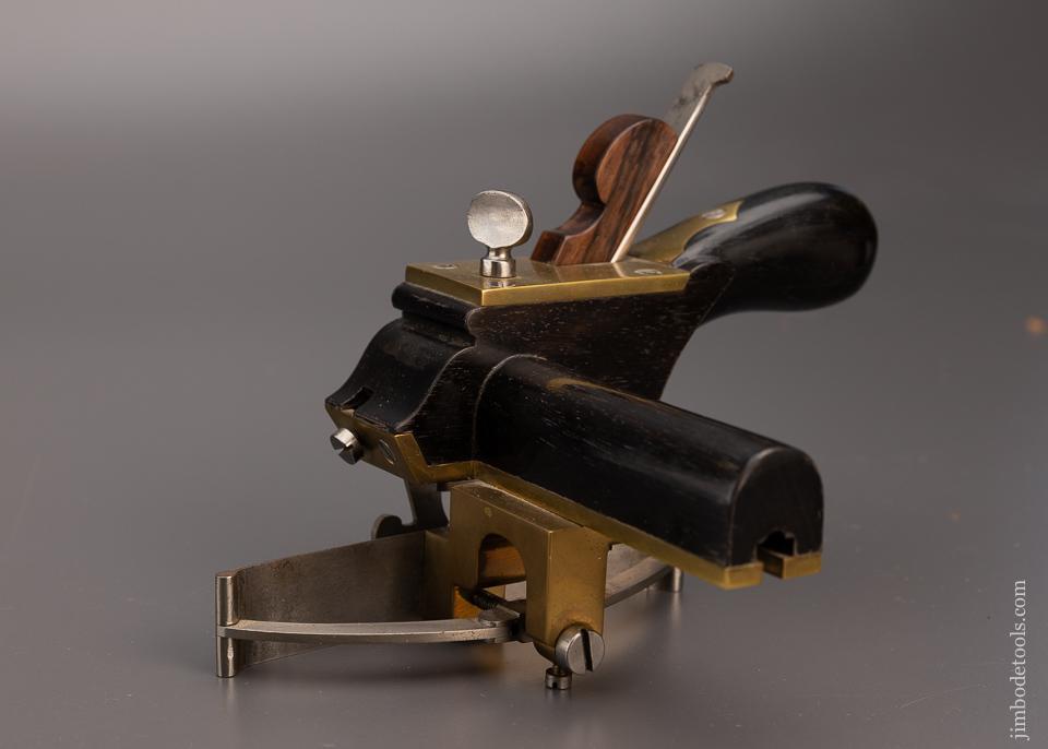Spectacular Falconer Plow Plane in Ebony by ROB’T. BAKER -  EXCELSIOR 98156