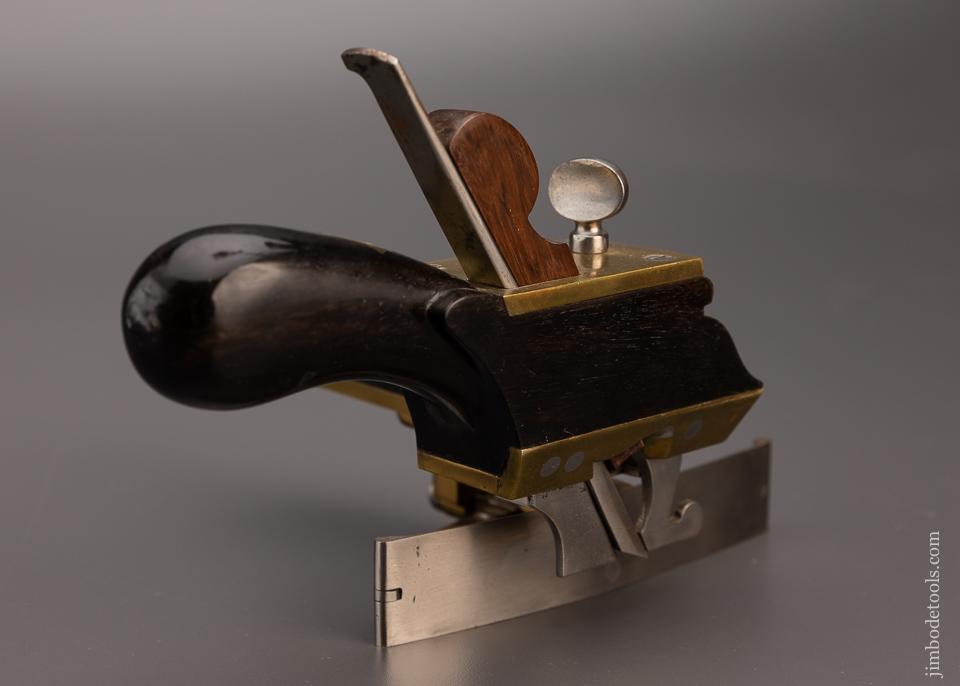Spectacular Falconer Plow Plane in Ebony by ROB’T. BAKER -  EXCELSIOR 98156