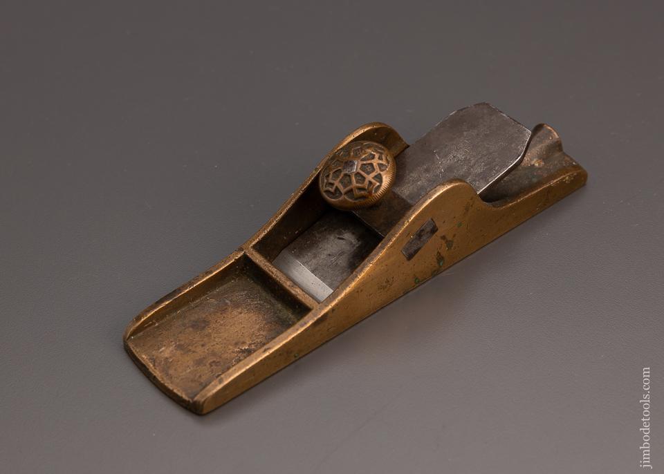 Spectacular Gunmetal Low Angle Block Plane - EXCELSIOR 98197