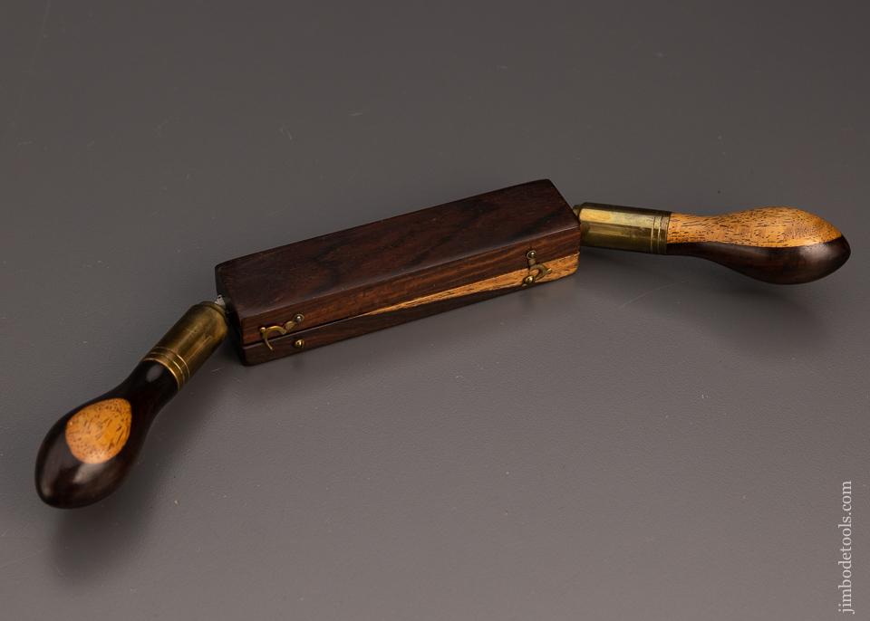 Spectacular Rosewood Trimmed 4 Inch Drawknife by CRESCENT MERIDEN, CT. - EXCELSIOR 98244