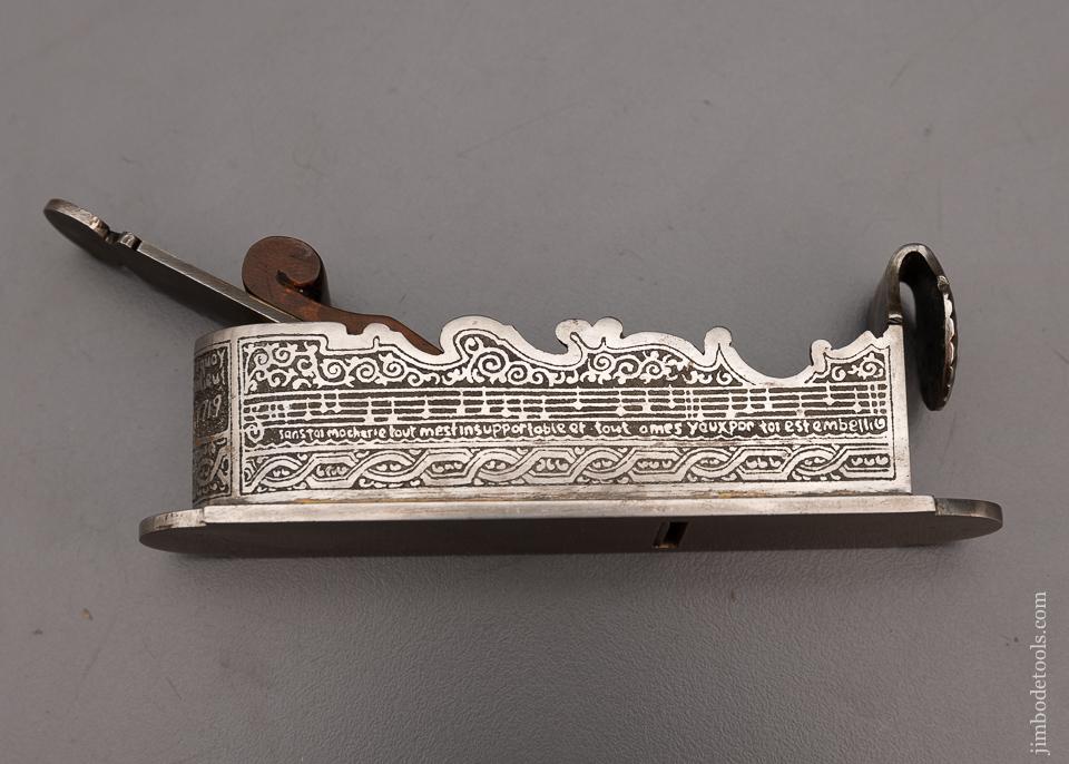 Fabulous! Replica of 18th Century "MUSIC" Plane by DAVID BROOKSHAW - EXCELSIOR 98282