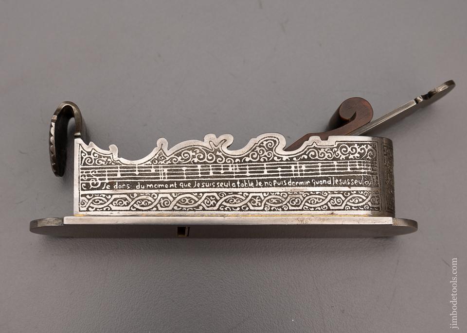 Fabulous! Replica of 18th Century "MUSIC" Plane by DAVID BROOKSHAW - EXCELSIOR 98282