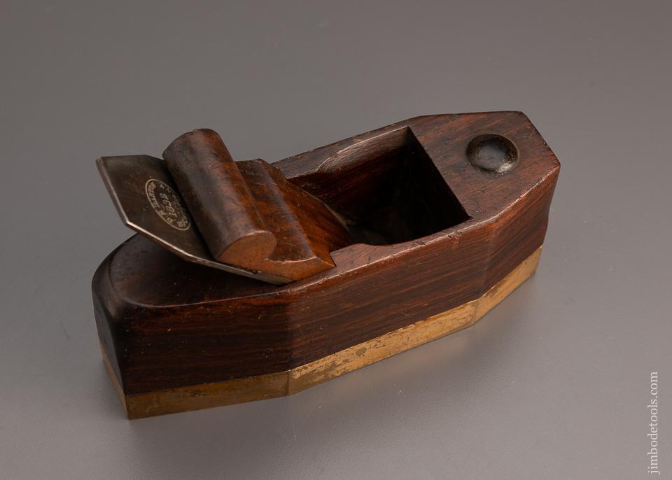 Beautiful Rosewood and Gunmetal Infill Plane - EXCELSIOR 98316