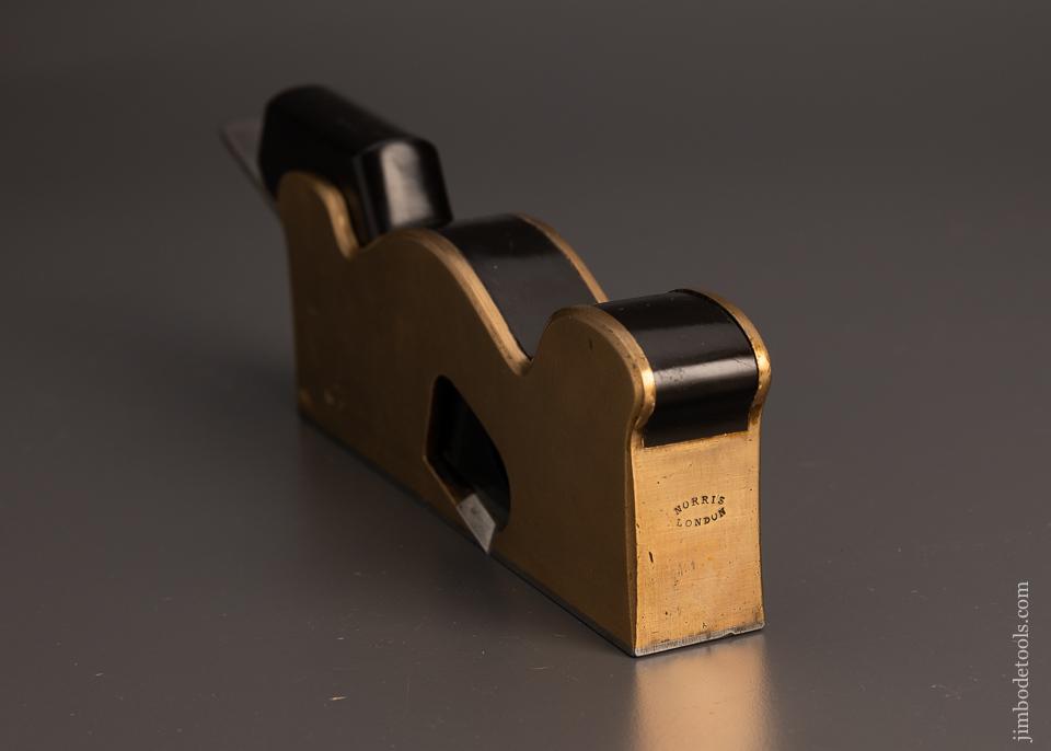 Phenomenal NORRIS No. 20E Gunmetal and Ebony Shoulder Plane - EXCELSIOR 98362