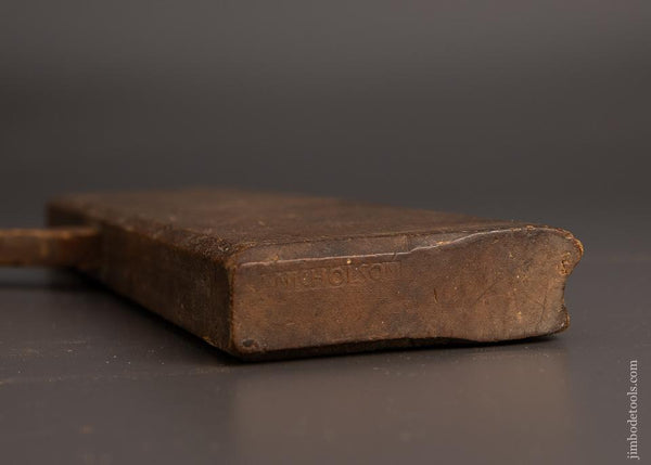 I. NICHOLSON 18th Century Yellow Birch Moulding Plane - EXCELSIOR 98402