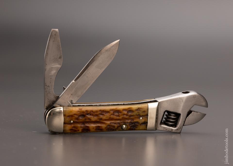 Rare & Mint CATTARAUGUS Wrench Knife - EXCELSIOR 98043