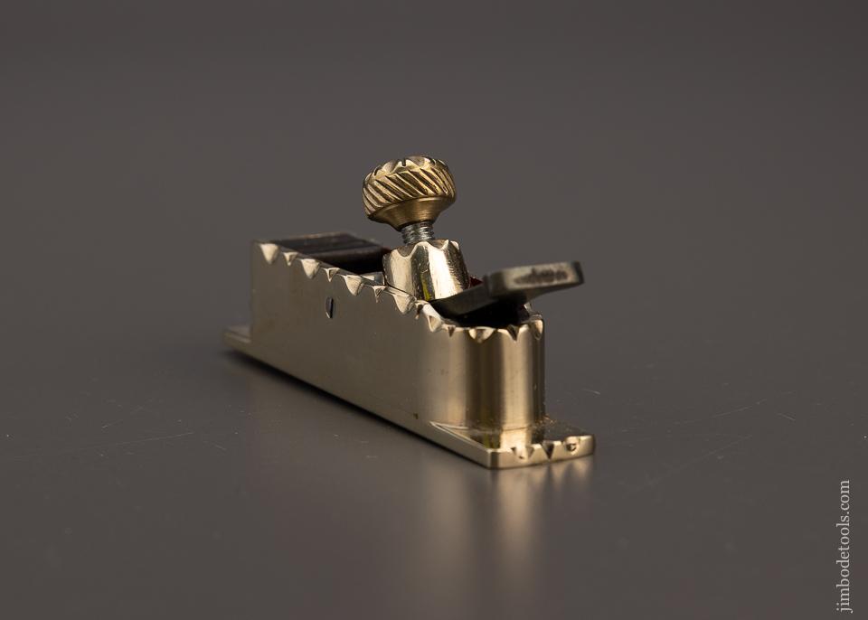 Gorgeous Infill Miniature Miter Plane by SMEATON in German Silver - EXCELSIOR 98876