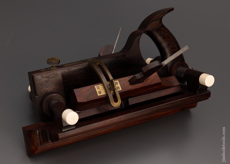Spectacular Rosewood M.B. TIDEY Double Beveling Plane by JIM LEAMY - EXCELSIOR 98891