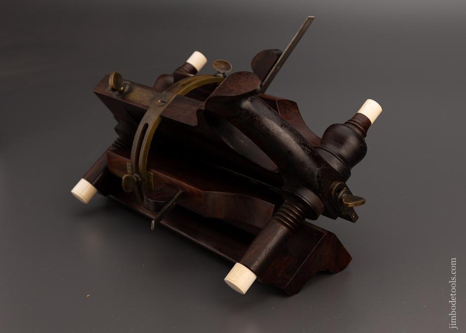 Spectacular Rosewood M.B. TIDEY Double Beveling Plane by JIM LEAMY - EXCELSIOR 98891