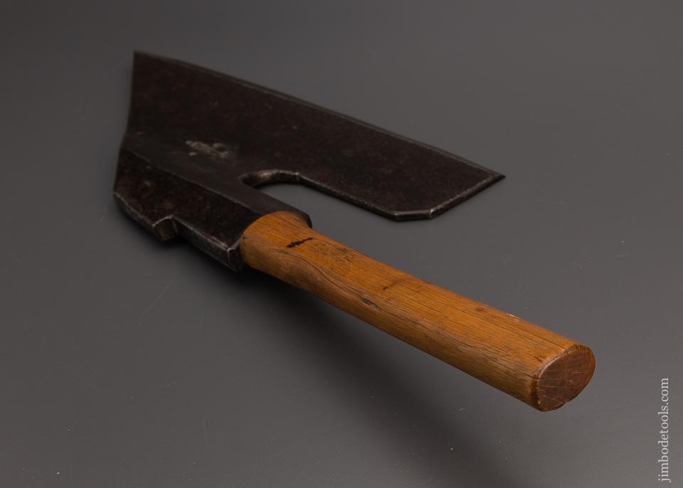 Unheard Of MATCHED PAIR 18th Century Pennsylvania Goose Wing Axes Right & Left by W. ADDAMS - EXCELSIOR 98940