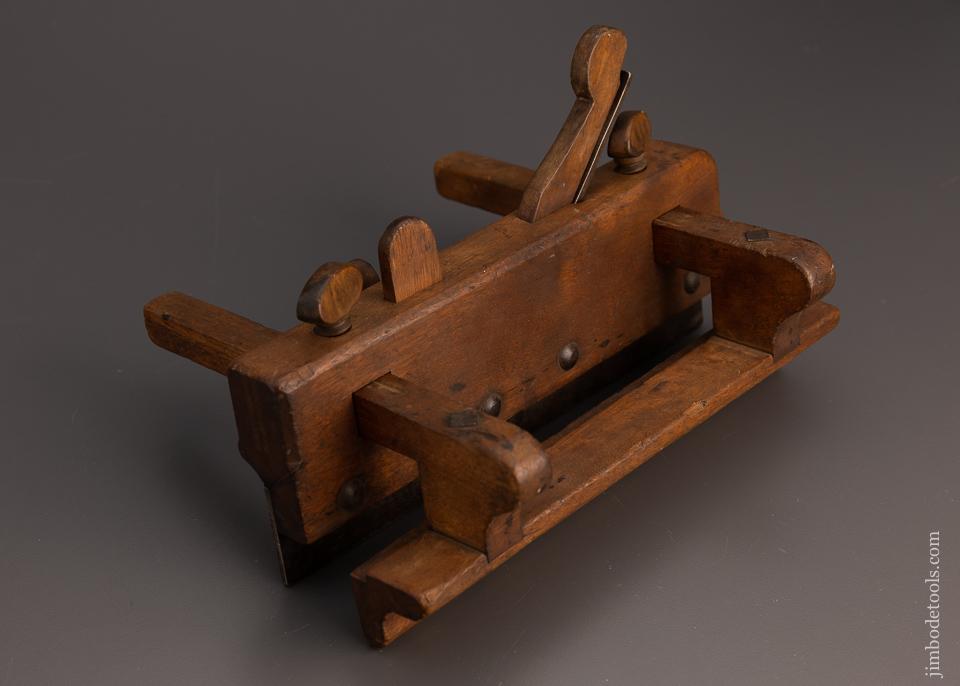 Fine JO FULLER PROVIDENCE Yellow Birch 18th Century Plow Plane - EXCELSIOR 99225