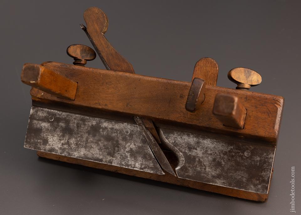Fine JO FULLER PROVIDENCE Yellow Birch 18th Century Plow Plane - EXCELSIOR 99225