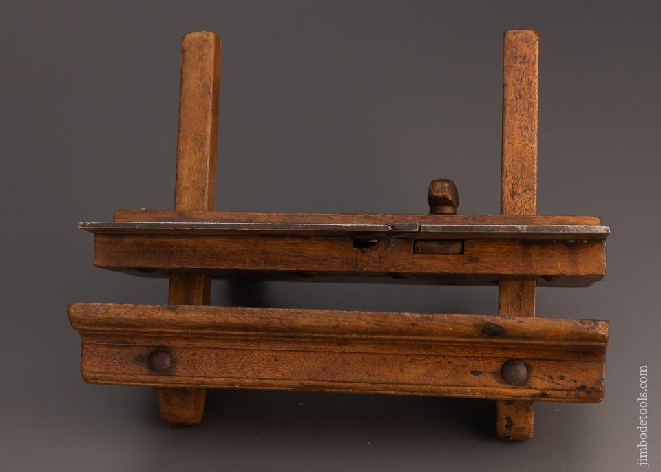 Fine JO FULLER PROVIDENCE Yellow Birch 18th Century Plow Plane - EXCELSIOR 99225