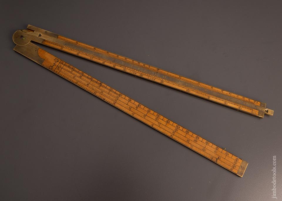 Fine STANLEY No. 15 Boxwood Rule - 99229