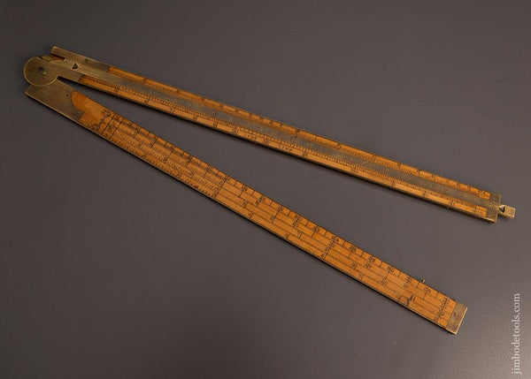 Fine STANLEY No. 15 Boxwood Rule - 99229