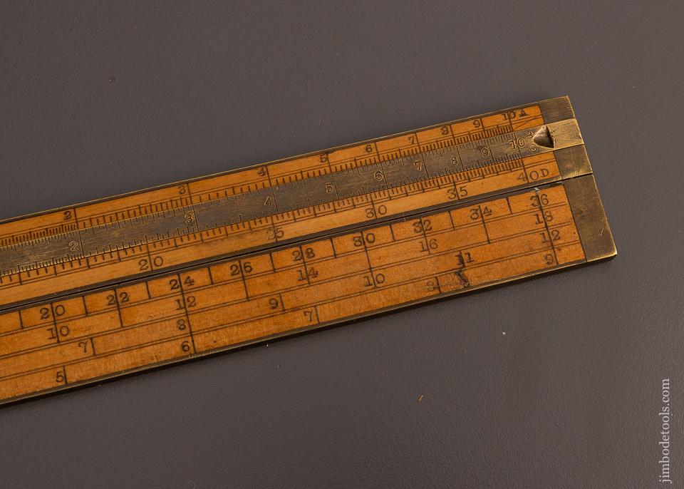 Fine STANLEY No. 15 Boxwood Rule - 99229