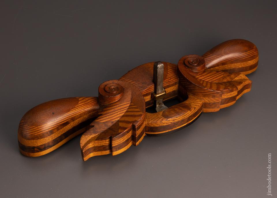 Stunning Hand Carved Router Plane - EXCELSIOR 99255