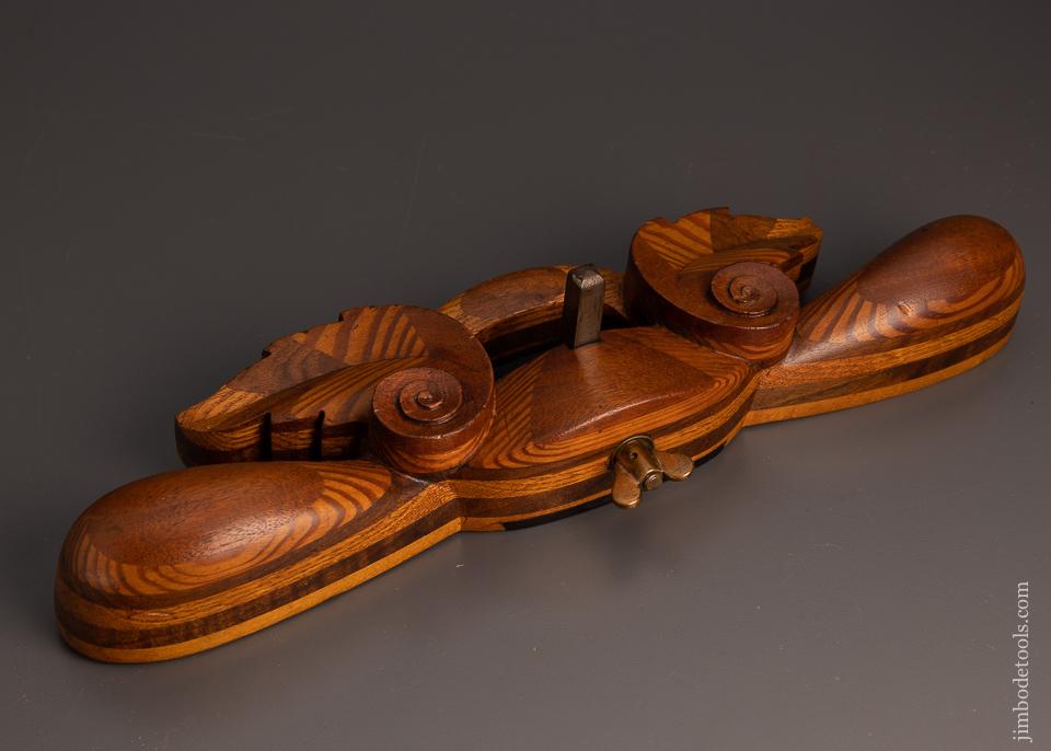 Stunning Hand Carved Router Plane - EXCELSIOR 99255
