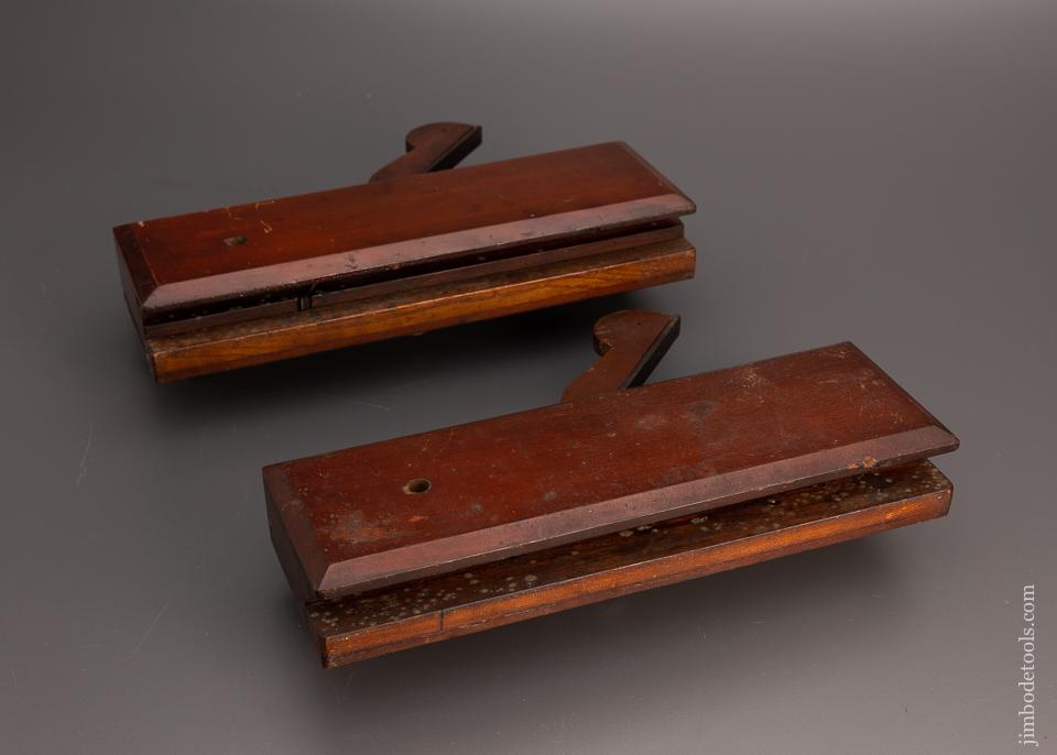 Amazing Set of 4 Mahogany Plane Maker’s Mother Planes - EXCELSIOR 99265