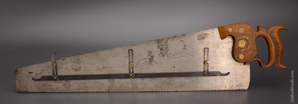 Fantastic DISSTON No. 7 Gauge Saw Near Mint with Label - EXCELSIOR 99329