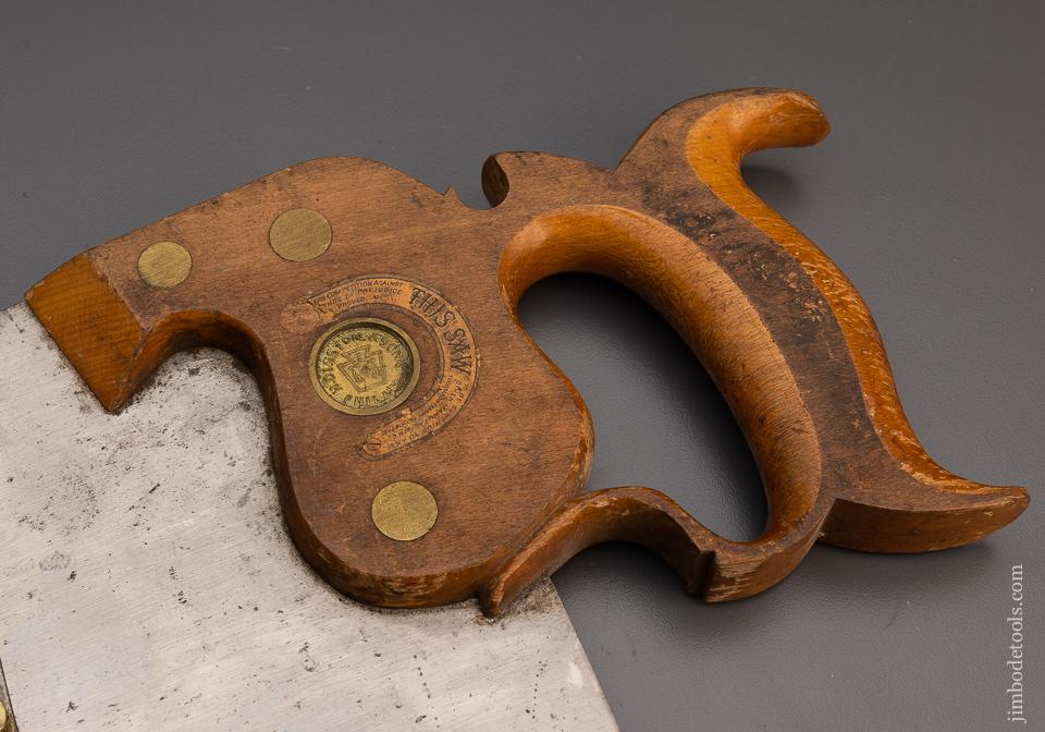 Fantastic DISSTON No. 7 Gauge Saw Near Mint with Label - EXCELSIOR 99329
