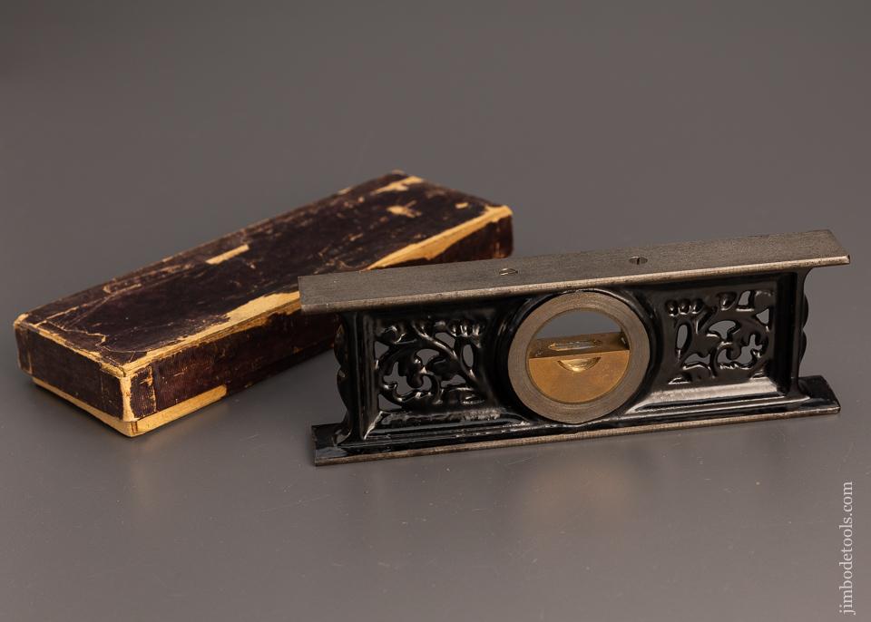 DAVIS PATENT Ornate Level 7 Inch Mint in Box - EXCELSIOR 99873